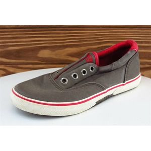 Sperry Top-Sider Toddler Boys 13.5 Medium Brown Boat‎ Shoe Fabric Halyard